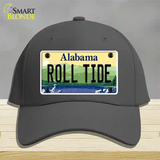 Roll Tide Alabama Novelty License Plate Hat Cotton / Charcoal