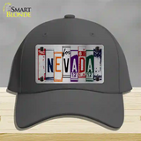 Nevada License Plate Art Novelty License Plate Hat Cotton / Charcoal