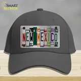 New Mexico License Plate Art Novelty License Plate Hat Cotton / Charcoal