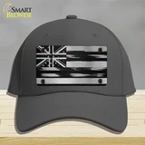 Hawaii Carbon Fiber Novelty License Plate Hat Cotton / Charcoal