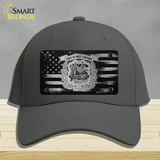 West Virginia Carbon Fiber Novelty License Plate Hat Cotton / Charcoal