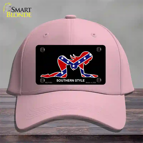 Southern Style Sexy Novelty License Plate Hat Cotton / Pink