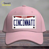 Cincinnati Ohio Novelty License Plate Hat Cotton / Pink