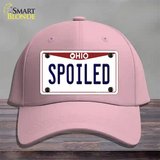 Spoiled Ohio Novelty License Plate Hat Cotton / Pink