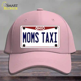 Moms Taxi Ohio Novelty License Plate Hat Cotton / Pink