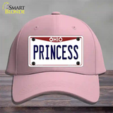 Princess Ohio Novelty License Plate Hat Cotton / Pink