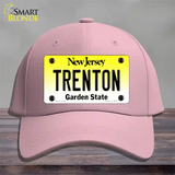 Trenton New Jersey Novelty License Plate Hat Cotton / Pink