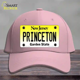 Princeton New Jersey Novelty License Plate Hat Cotton / Pink