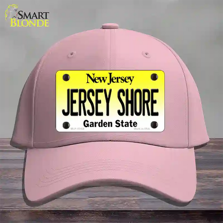 Jersey Shore New Jersey Novelty License Plate Hat Cotton / Pink