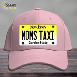 Moms Taxi New Jersey Novelty License Plate Hat Cotton / Pink