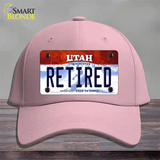 Retired Utah Novelty License Plate Hat Cotton / Pink