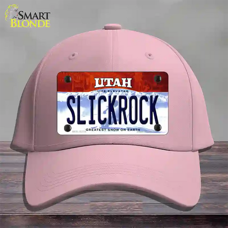 Slickrock Utah Novelty License Plate Hat Cotton / Pink