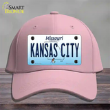 Kansas City Missouri Novelty License Plate Hat Cotton / Pink