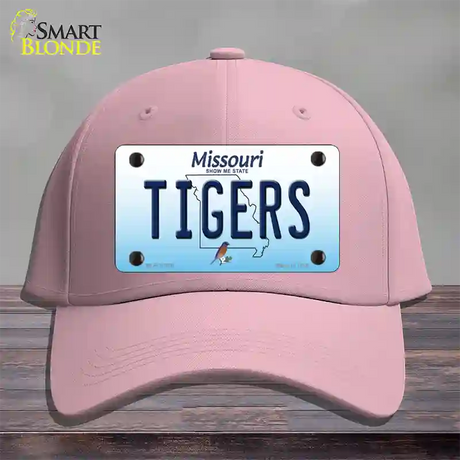 Tigers Missouri Novelty License Plate Hat Cotton / Pink