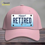 Retired Missouri Novelty License Plate Hat Cotton / Pink