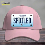 Spoiled Missouri Novelty License Plate Hat Cotton / Pink