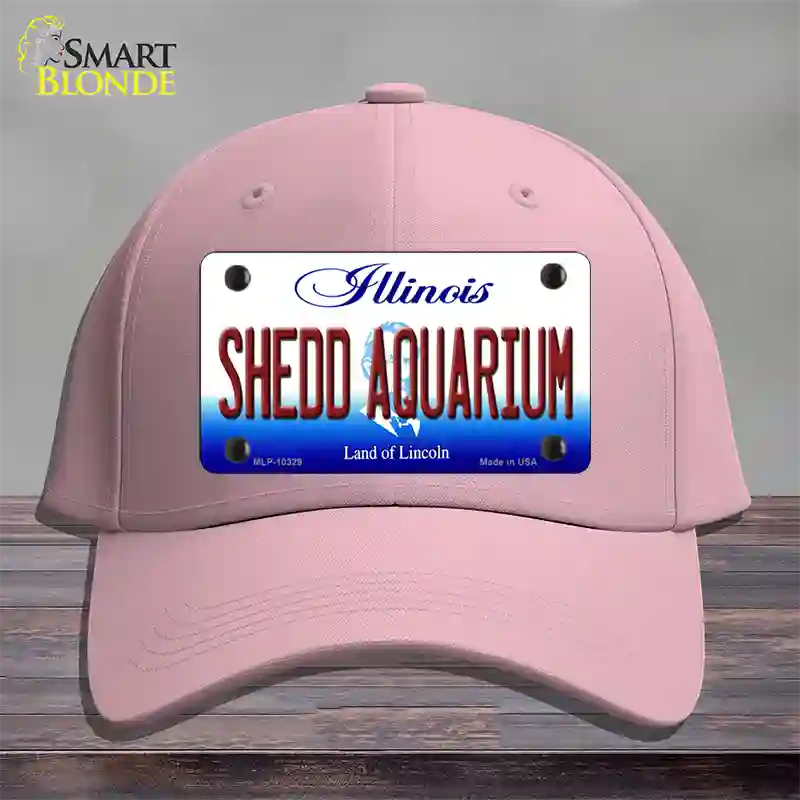 Shedd Aquarium Illinois Novelty License Plate Hat Cotton / Pink