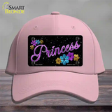 Princess Glitter Novelty License Plate Hat Cotton / Pink