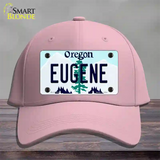 Eugene Oregon Novelty License Plate Hat Cotton / Pink