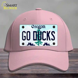 Go Ducks Oregon Novelty License Plate Hat Cotton / Pink