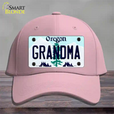 Grandma Oregon Novelty License Plate Hat Cotton / Pink