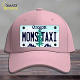 Moms Taxi Oregon Novelty License Plate Hat Cotton / Pink