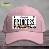 Princess Maryland Novelty License Plate Hat Cotton / Pink