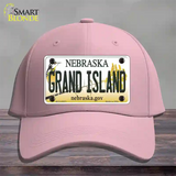 Grand Island Nebraska Novelty License Plate Hat Cotton / Pink