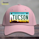 Tucson Arizona Novelty License Plate Hat Cotton / Pink