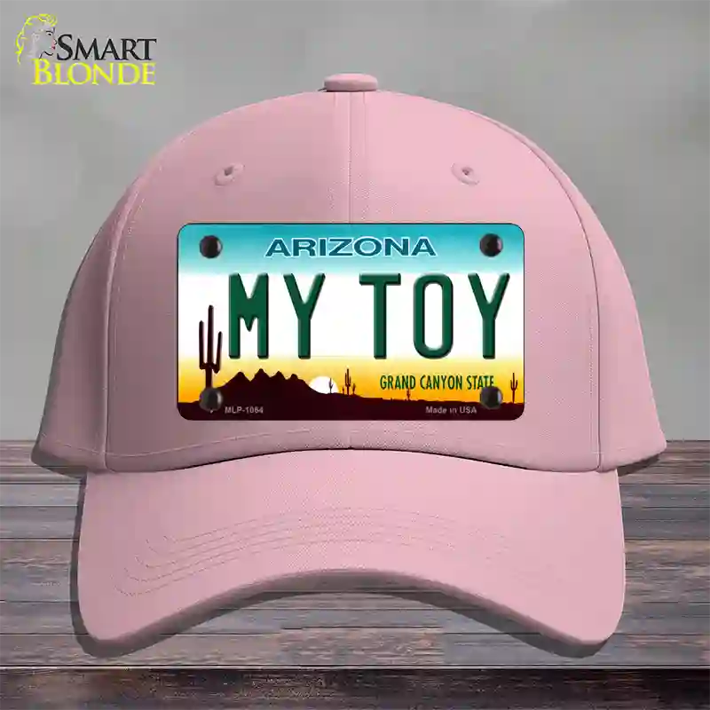 My Toy Arizona Novelty License Plate Hat Cotton / Pink