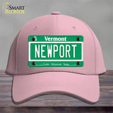 Newport Vermont Novelty License Plate Hat Cotton / Pink