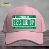 Essex Junction Vermont Novelty License Plate Hat Cotton / Pink