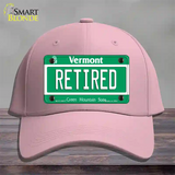 Retired Vermont Novelty License Plate Hat Cotton / Pink