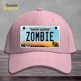 Zombie North Dakota Novelty License Plate Hat Cotton / Pink