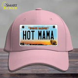 Hot Mama North Dakota Novelty License Plate Hat Cotton / Pink