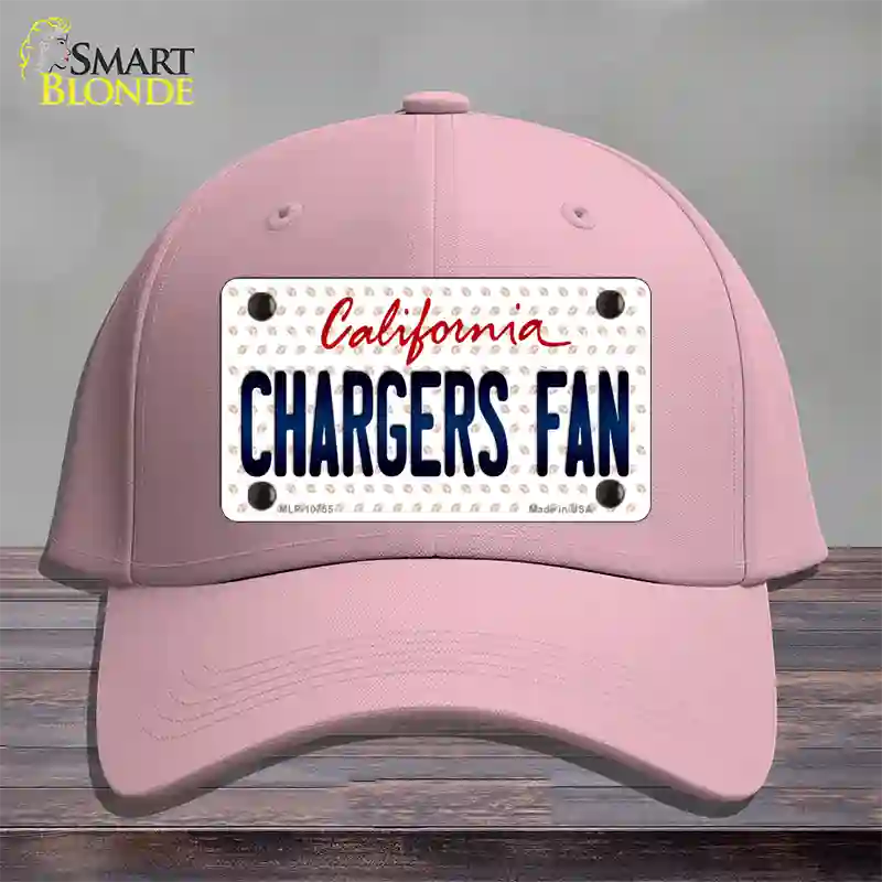 Chargers Fan California Novelty License Plate Hat Cotton / Pink