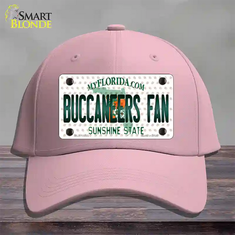 Buccaneers Fan Florida Novelty License Plate Hat Cotton / Pink