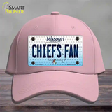 Chiefs Fan Missouri Novelty License Plate Hat Cotton / Pink