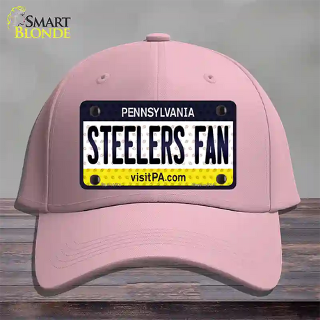 Steelers Fan Pennsylvania Novelty License Plate Hat Cotton / Pink