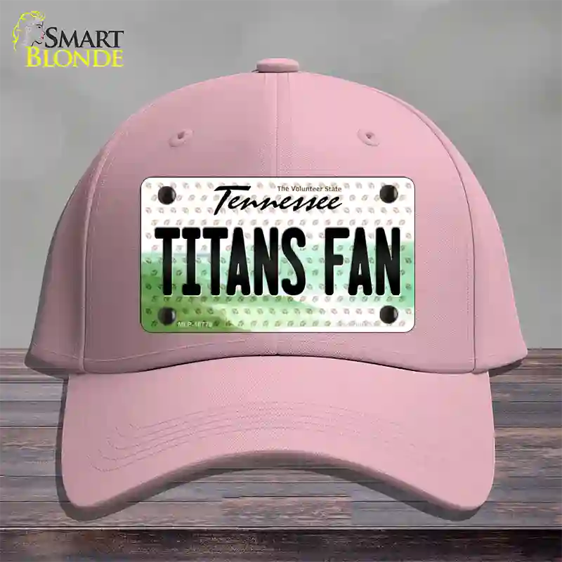 Titans Fan Tennessee Novelty License Plate Hat Cotton / Pink