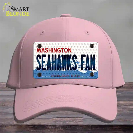 Seahawks Fan Washington Novelty License Plate Hat Cotton / Pink