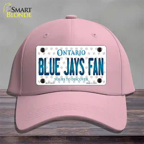 Blue Jays Fan Ontario Novelty License Plate Hat Cotton / Pink