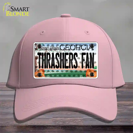 Thrashers Fan Georgia Novelty License Plate Hat Cotton / Pink