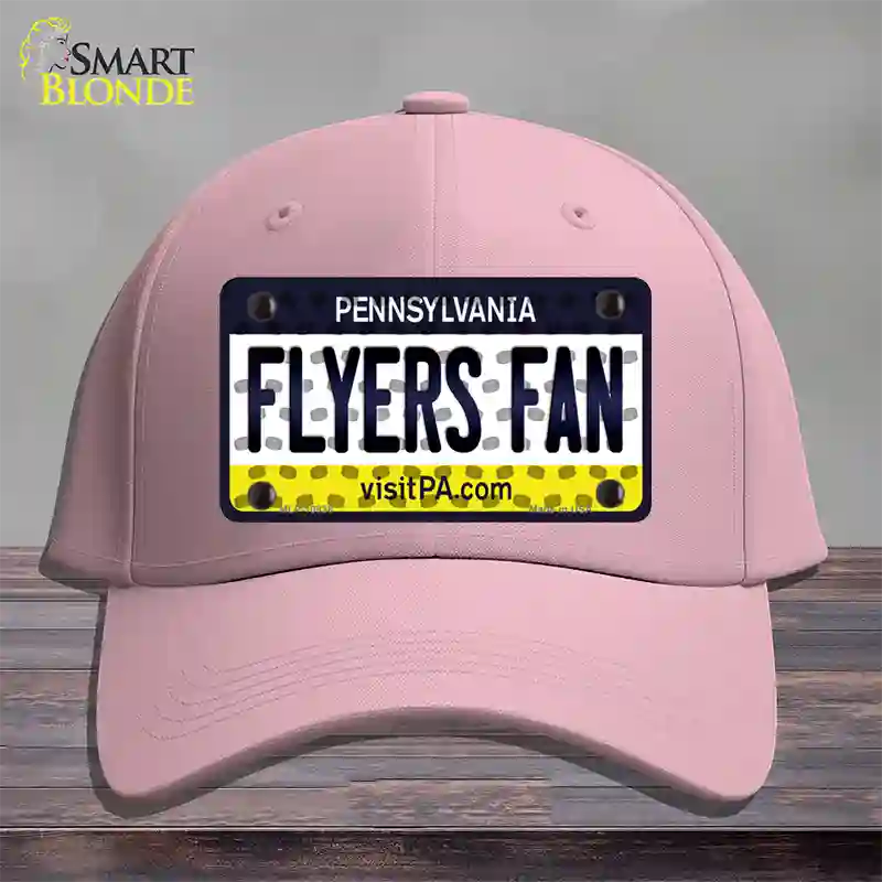 Flyers Fan Pennsylvania Novelty License Plate Hat Cotton / Pink