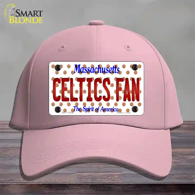 Celtics Fan Massachusetts Novelty License Plate Hat Cotton / Pink