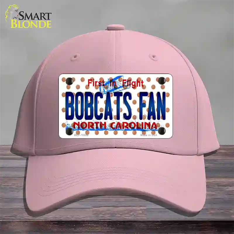 Hornets Fan North Carolina Novelty License Plate Hat Cotton / Pink