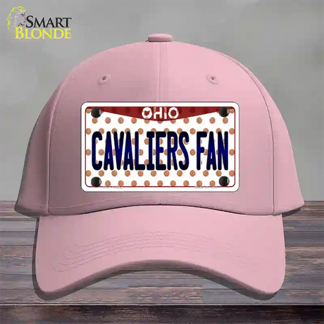 Cavaliers Fan Ohio Novelty License Plate Hat Cotton / Pink