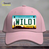 Wild 1 Arizona Novelty License Plate Hat Cotton / Pink