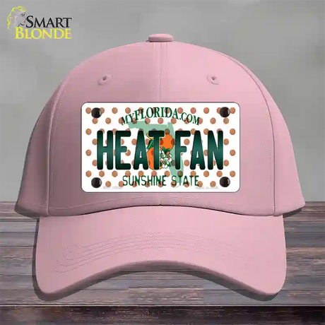 Heat Fan Florida Novelty License Plate Hat Cotton / Pink