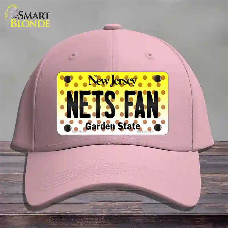 Nets Fan New Jersey Novelty License Plate Hat Cotton / Pink